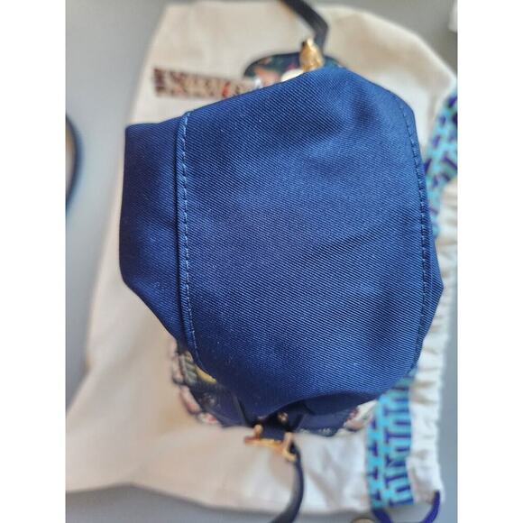 Tory Burch Peggy the Pig Small Leather Shoulder Bag Rare 6"W x 4"D x 4.5"H - Picture 12 of 15